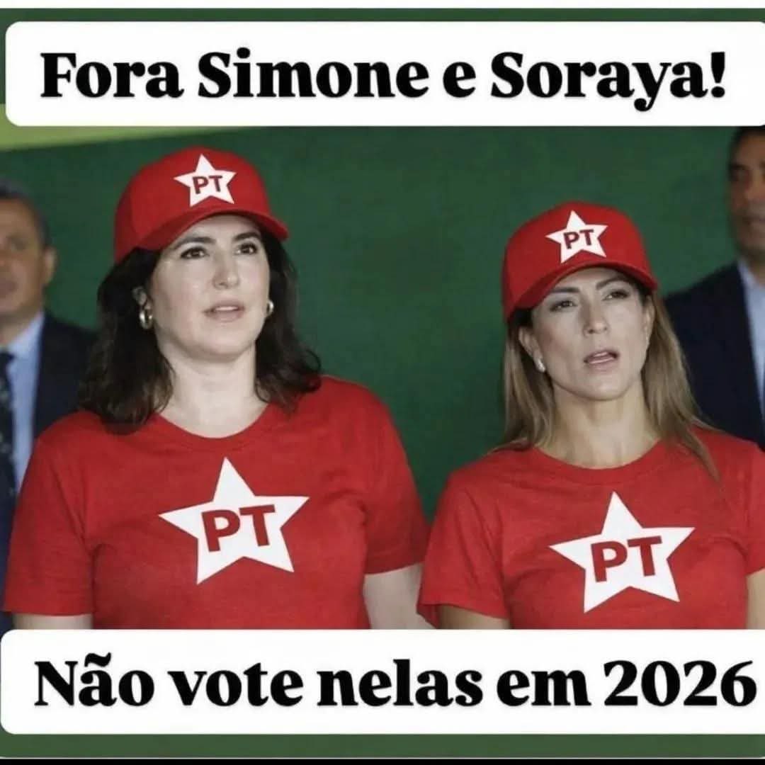 Nem a pau.
As duas forasteiras querem ser senadoras aqui por SP.