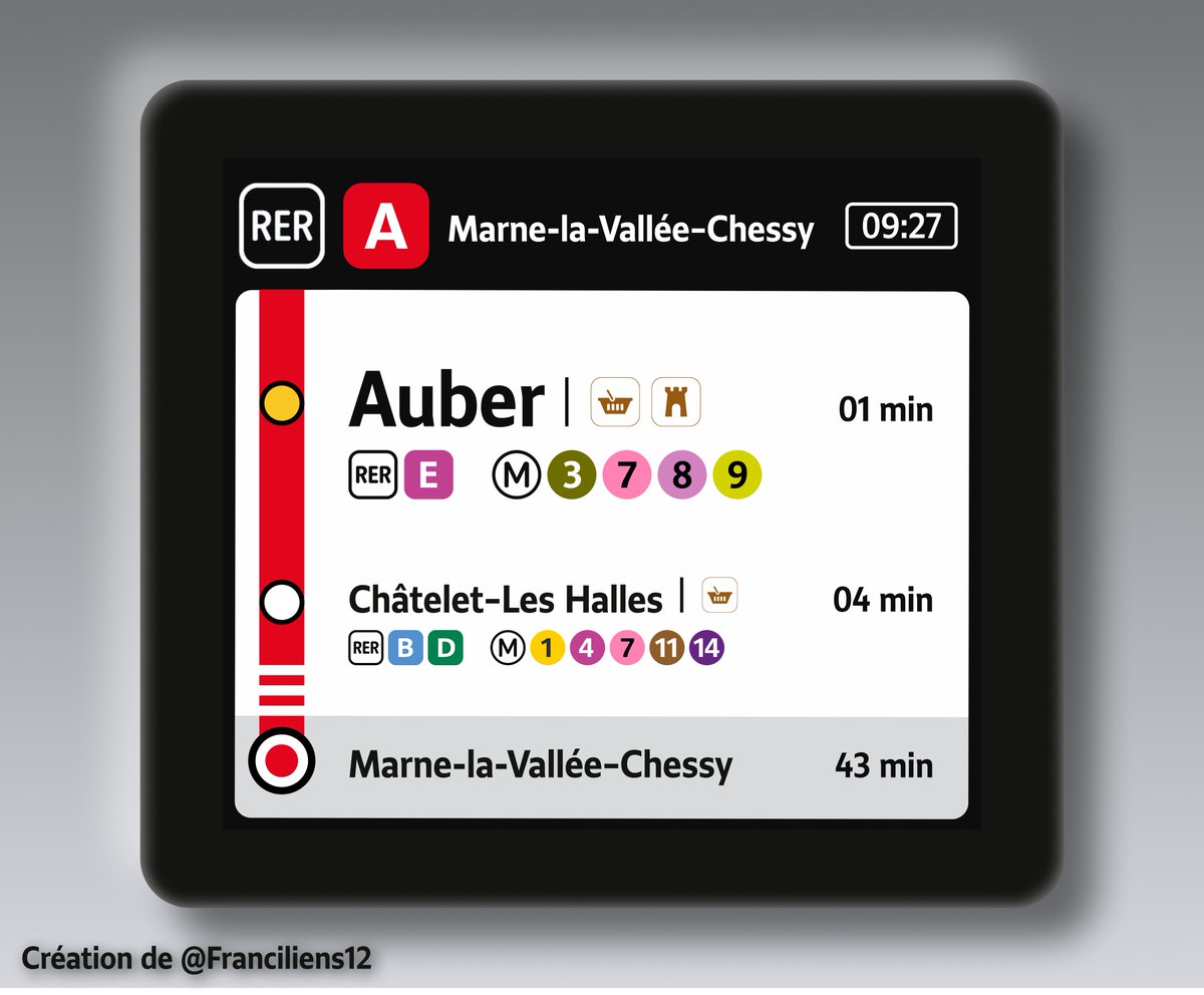 FRANCILIENS 12 🚇 tweet media