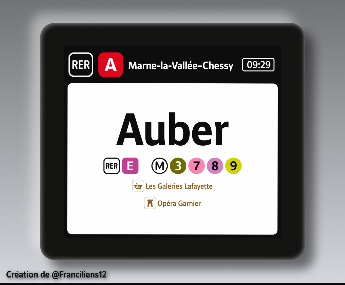 FRANCILIENS 12 🚇 tweet media