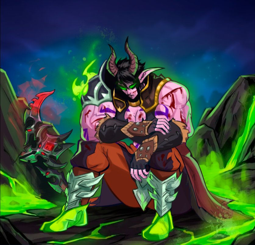 Celil, That Tall Illidari Nelf tweet media