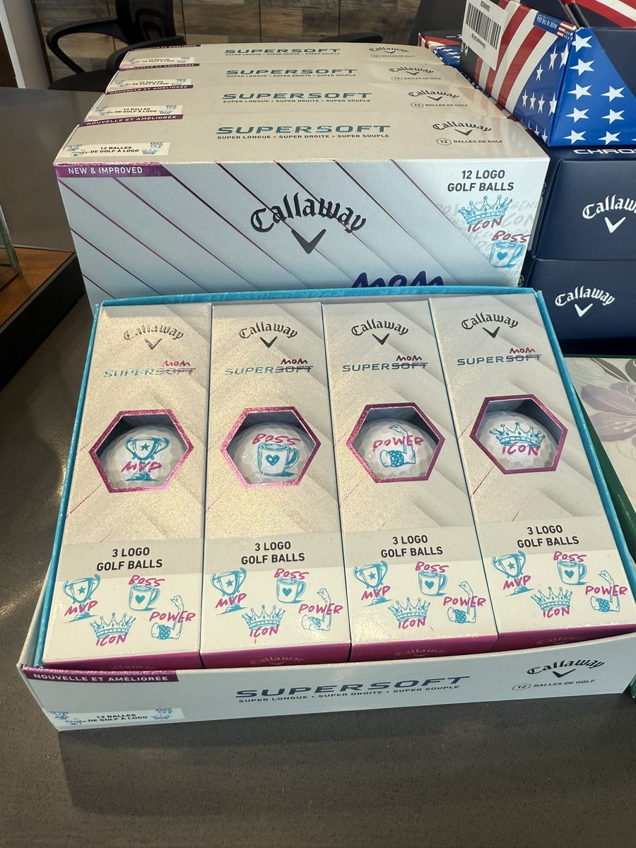 WorldofGolfKY's tweet photo. Need a very thoughtful, but potentially last minute, gift for Mother’s Day? 

How about a dozen specialty Mother’s Day Supersofts from Callaway! 

Available in the shop while supplies last. 
.
.
.
#wogky #golfnky #cincygolf https://t.co/KaROJwLgeZ