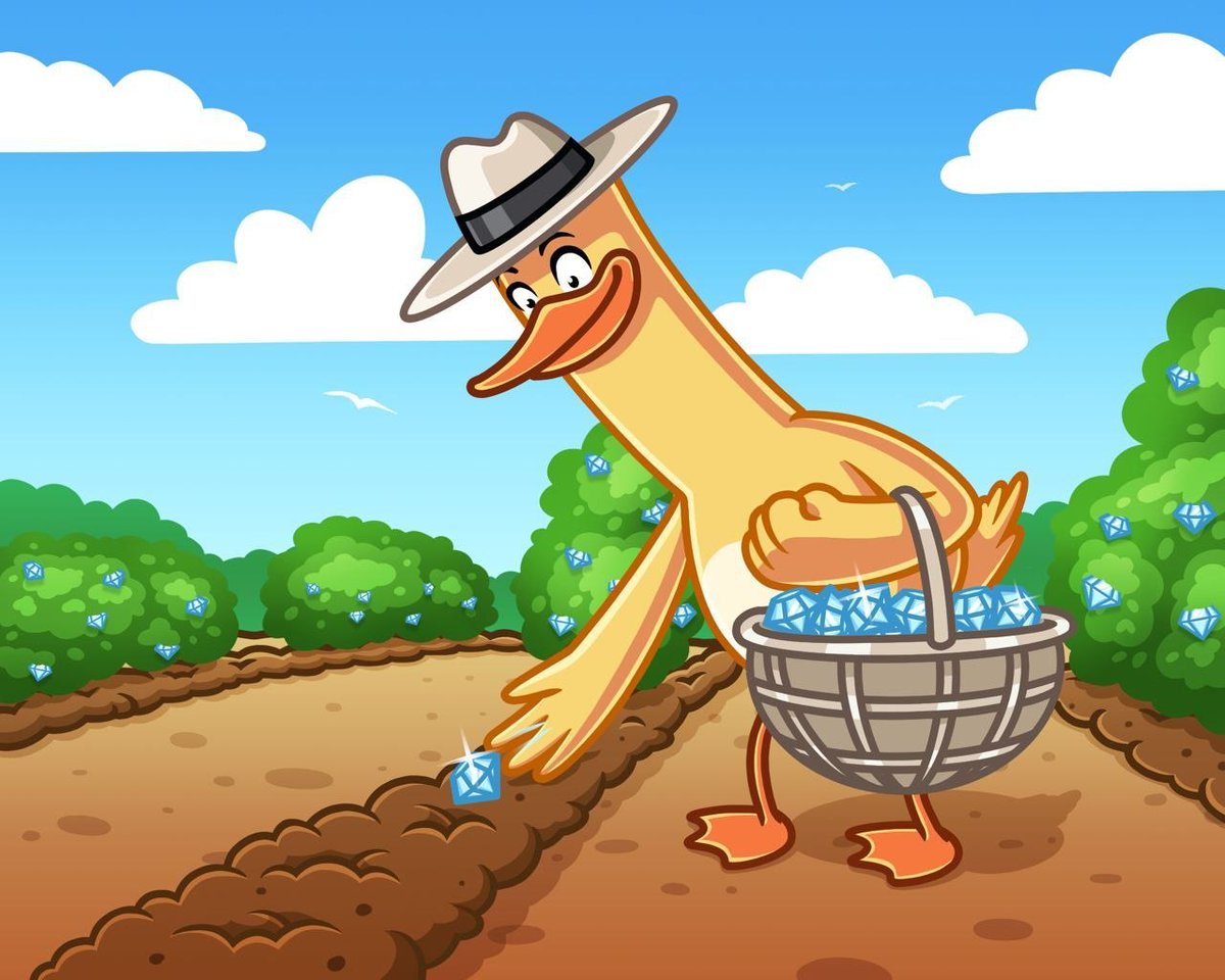 tonymcduck_ton's tweet photo. $TONY is planting every seed needed to propel the official mascot of the @ton_blockchain to the absolute top.

Soon comes the harvest. 🐥💎 https://t.co/eUgZ5vGaPS