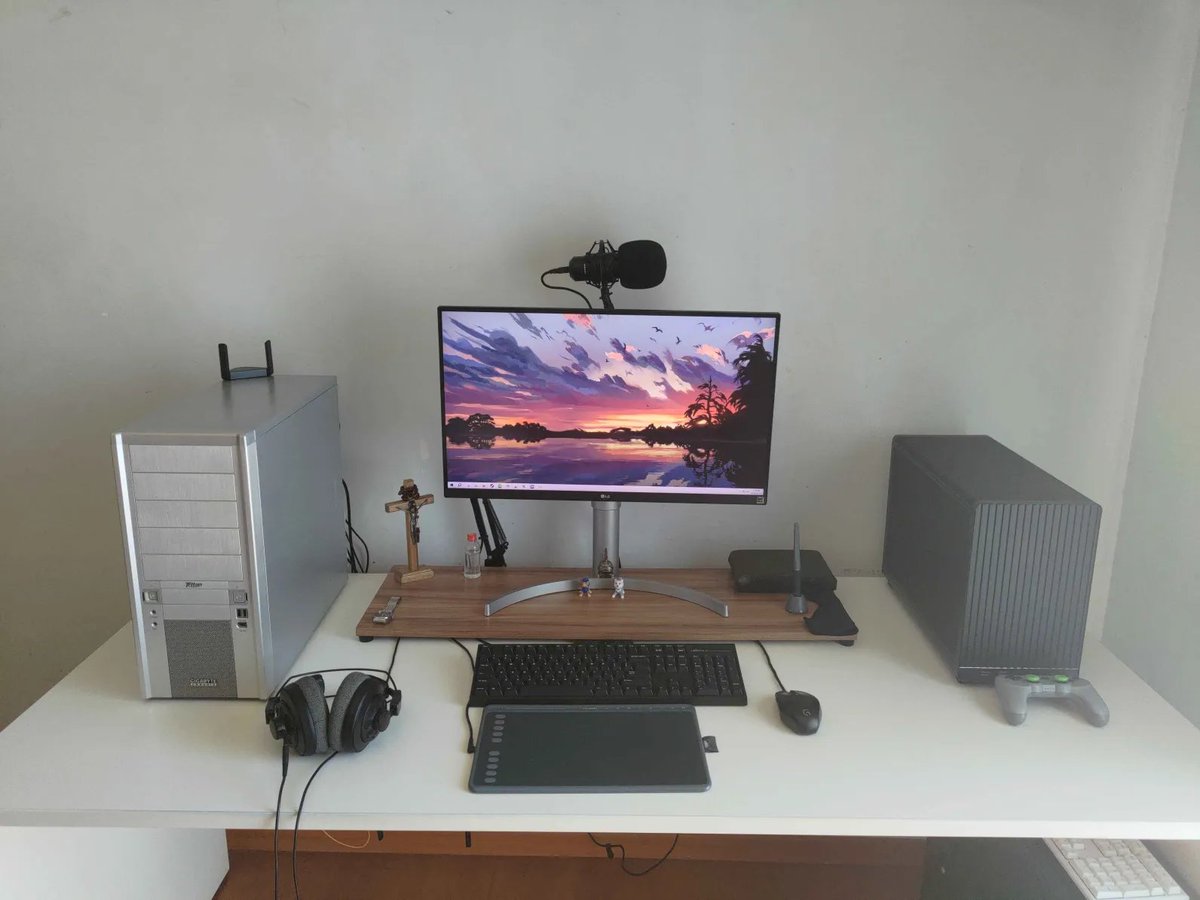 Setups que eu moraria facilmente tweet media