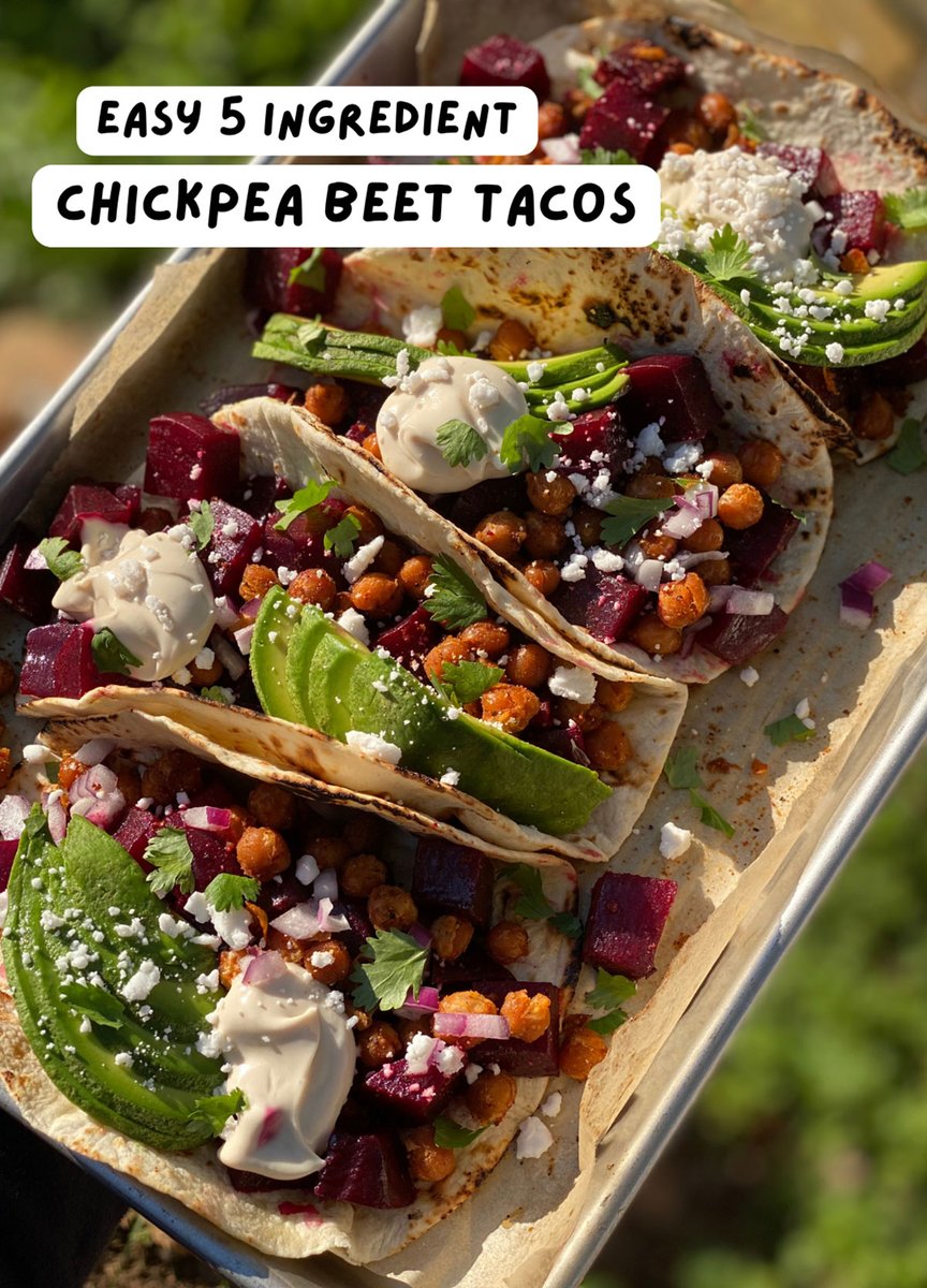 liveeatlearn's tweet photo. I never thought beets and chickpeas would go so well together! https://t.co/9P6WujoXEu https://t.co/060sijnN13