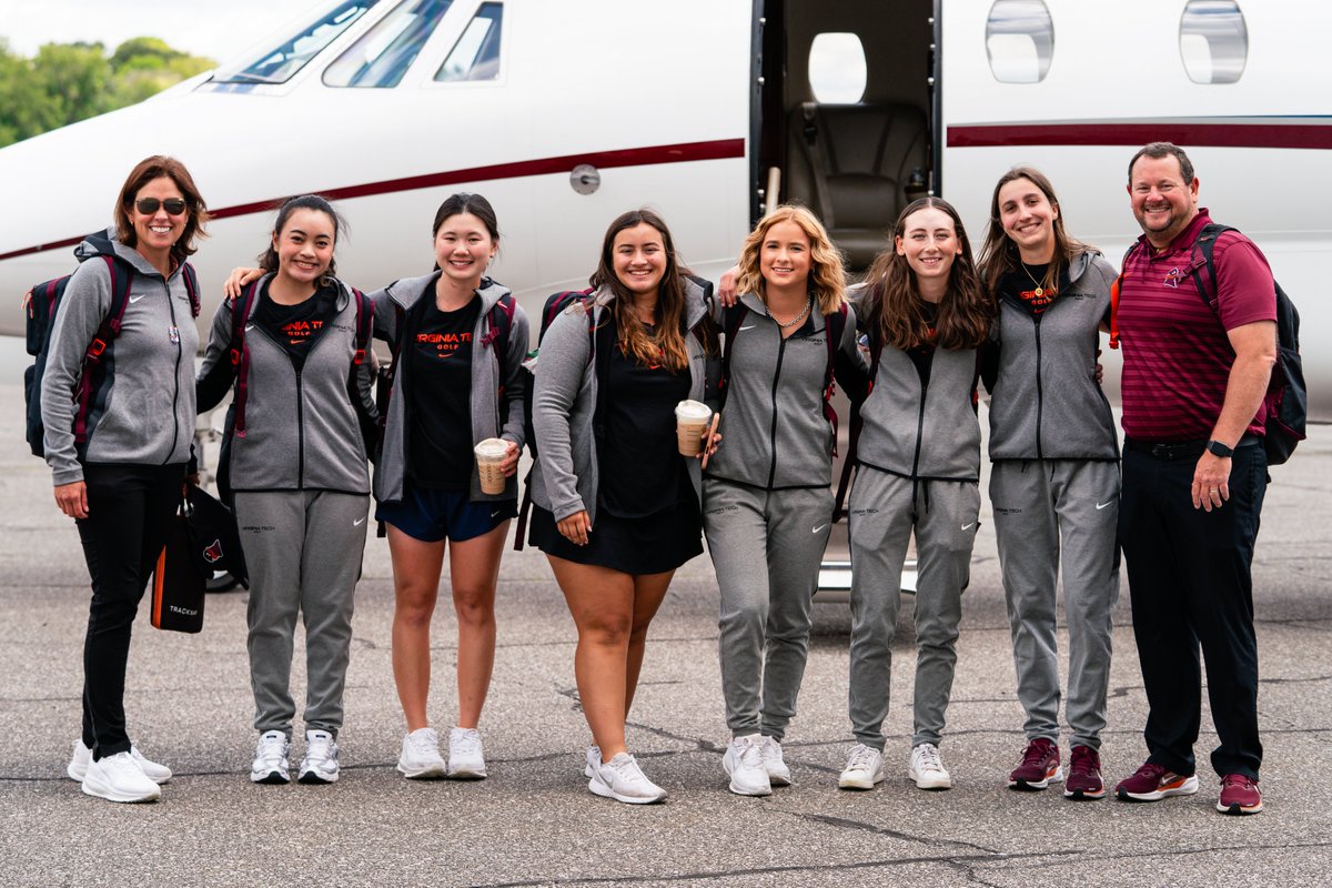 HokiesWGolf's tweet photo. Off to Louisville 🛫 https://t.co/CmH8Q1fuls