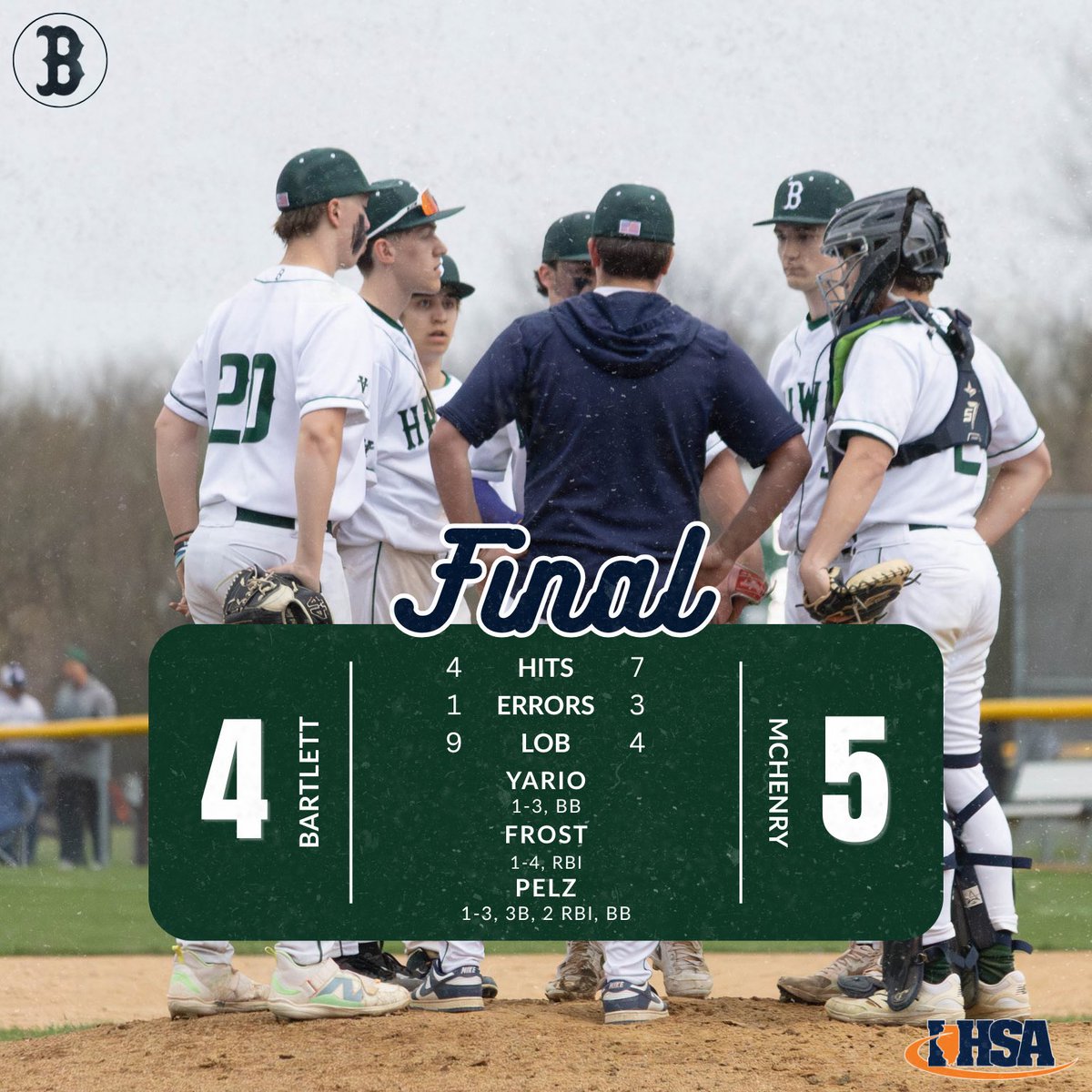 Bartlett Hawks Baseball tweet media