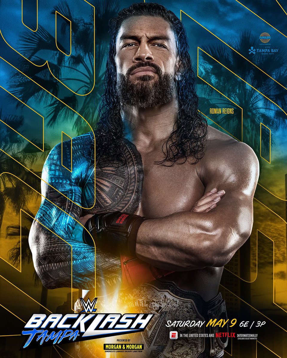 CAQOfficiel's tweet photo. 𝗪𝗪𝗘 𝗕𝗮𝗰𝗸𝗹𝗮𝘀𝗵 : 𝗧𝗮𝗺𝗽𝗮

📆 10 mai 2026
⏰ 0 heure ( heure française)
📍 Tampa, Floride
🏟️ Benchmark International Arena
#️⃣ #WWEBacklash https://t.co/GBOXw9I34j