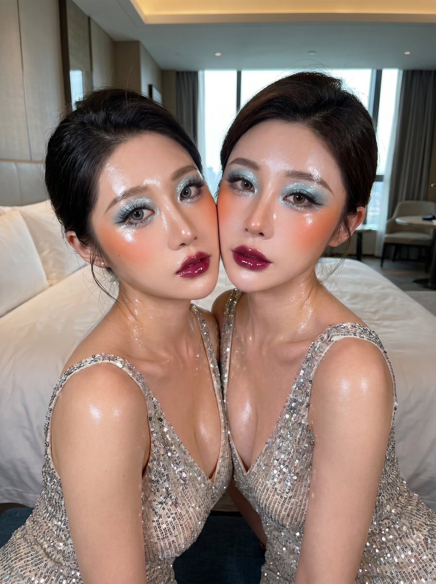 SDPantyhose's tweet photo. 最近经常在某站刷到这种复古浓妆 https://t.co/f8zeG0FsfE