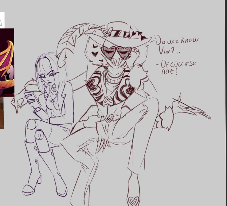 GreenSe_irbis's tweet photo. Doodles after S2
#Vox #Valentino #Velvette #VVV https://t.co/f4Iz7HNxZT