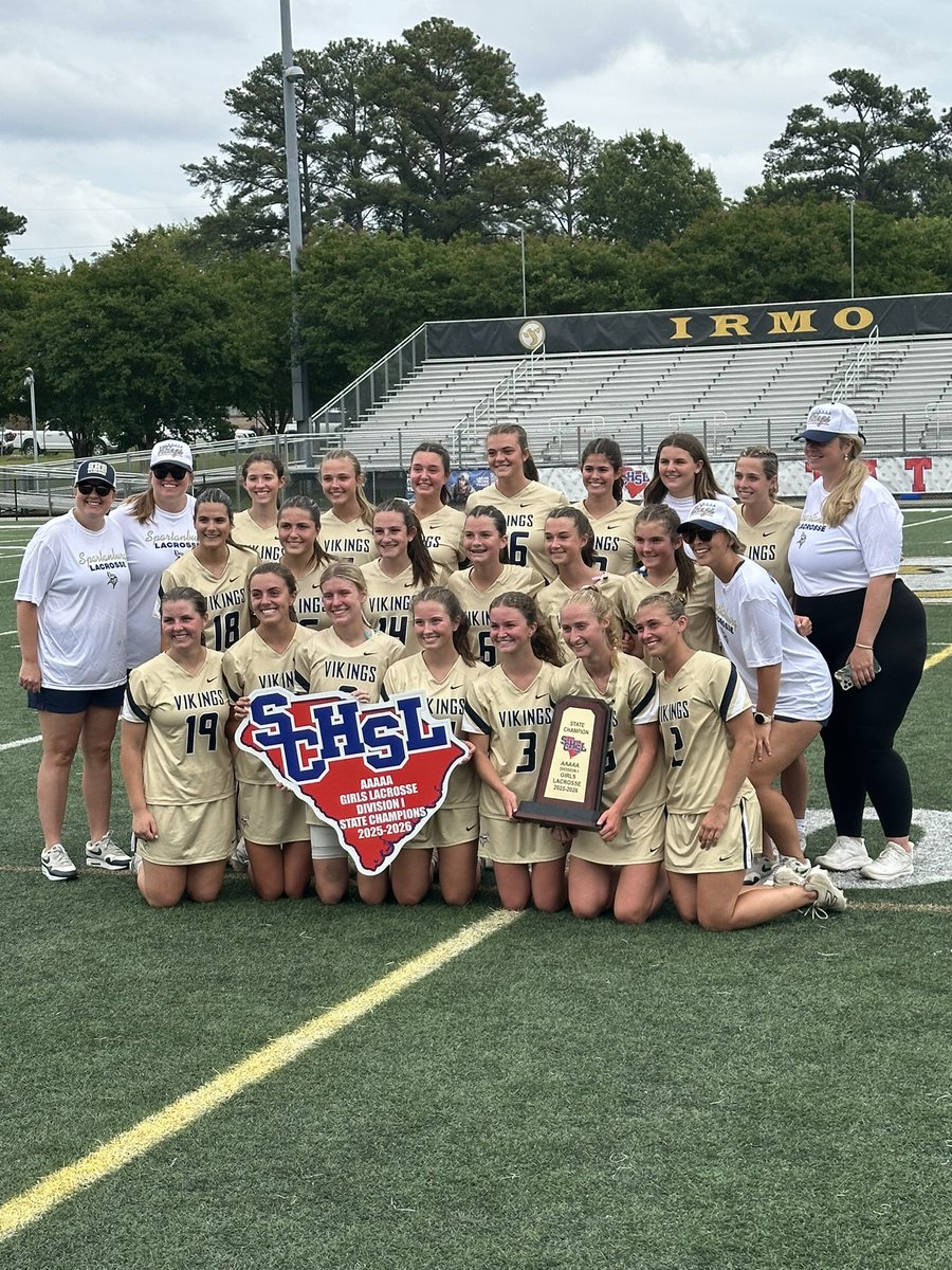 mcsauls's tweet photo. Spartanburg is your Class 5A D-1 girls lacrosse state champions! https://t.co/850Xwesg8c