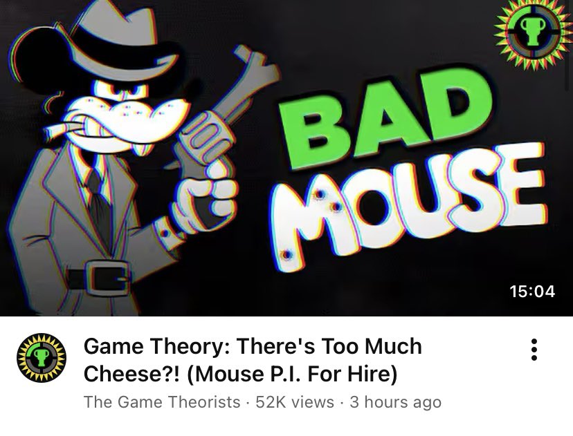 Is this video just them saying cheese is bad for mice in the amount shown