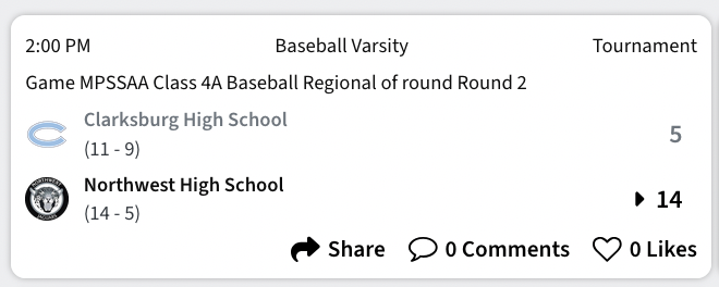 The MoCo Baseball Report tweet media