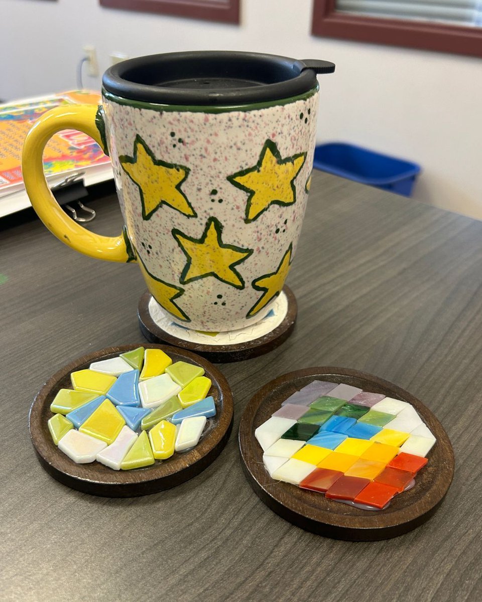 ActonCitLibrary's tweet photo. Mosaic Coasters @ West! Sat, May 16, 11AM—12PM, West Acton Citizens' Library. Sign up on the program page on our website: https://t.co/ENkCeg0gYk 
For Adults!

See bio for accessibility info. https://t.co/mPydfl0n3W