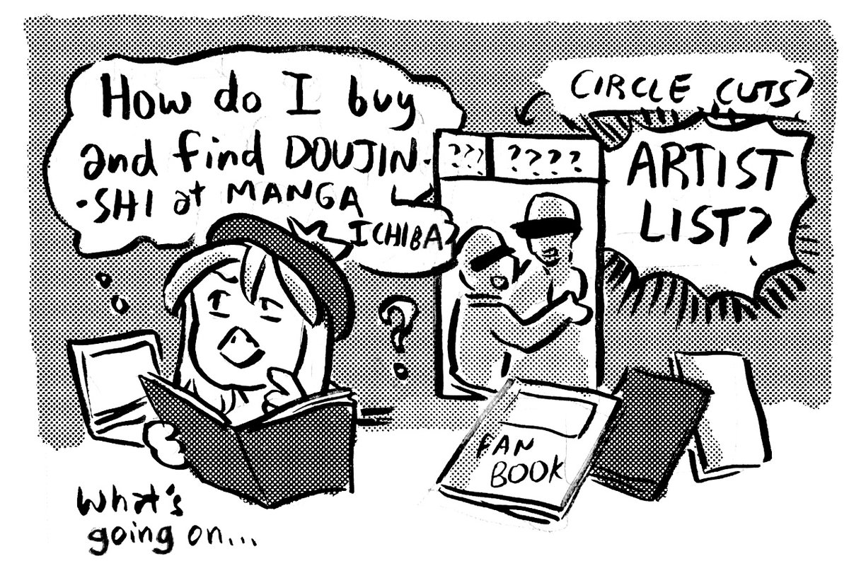 Tomato_bird's tweet photo. MANGA ICHIBA UNOFFICIAL VISITOR’S GUIDE, PART 2: 

How to Find the Artists and Doujinshi you want to buy at the  Brand New Fanime Con 2026 event! #MangaIchiba2026

https://t.co/T3qu1LjrZe https://t.co/OXsvEKZfVs