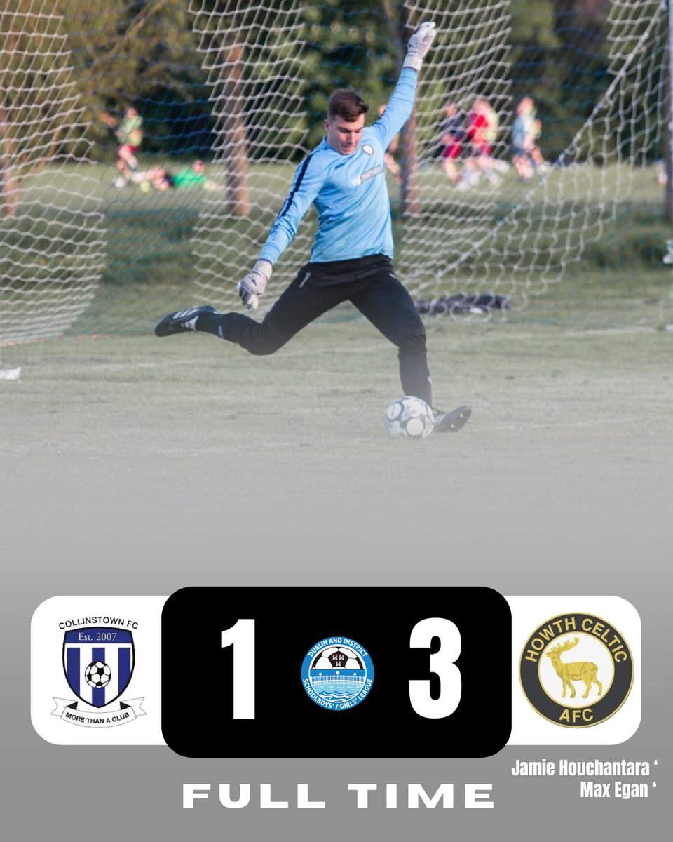 howthcelticafc's tweet photo. 🔥 | 𝐔𝟏𝟖’𝐬 𝐌𝐚𝐬𝐬𝐢𝐯𝐞 𝐖𝐢𝐧!

Our goals came from Jamie Houchantara weaving through the defence and slotting it away to put Howth ahead, then in the second half Max Egan struck twice alongside a superb penalty save from Kenan Lakovic to keep Howth in the game! 🙌

🖤🤍 https://t.co/zyLHuDwHb9