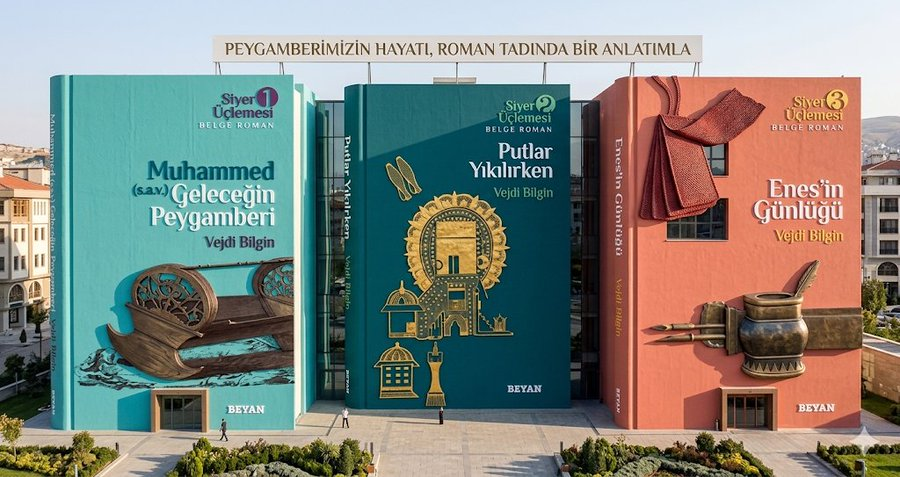 obakkaliyesi's tweet photo. SİYER ÜÇLEMESİ
Hz.Muhammed(s.a.v) Geleceğin Peygamberi
Putlar Yıkılırken , Enes'in Günlüğü
Vejdi Bilgin BEYAN YAYINLARI
@bilgin_ve @beyanyayinlari #kitap #vejdibilgin #beyan #yayınları #geleceğin #peygamberi #putlar #yıkılırken #enesin #günlüğü https://t.co/j3GuMuinNU