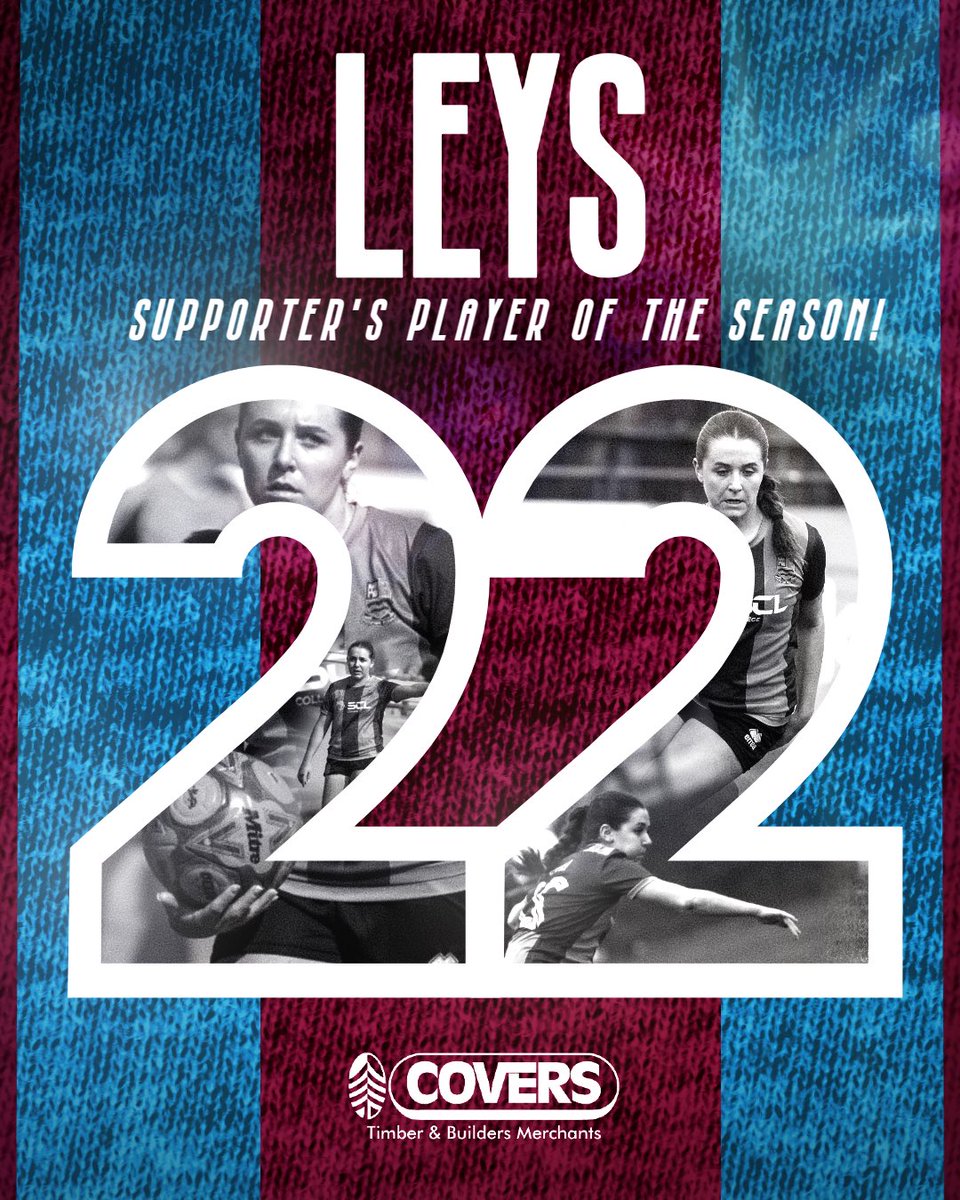 FarnhamTownWFC's tweet photo. 𝗦𝗨𝗣𝗣𝗢𝗥𝗧𝗘𝗥’𝗦 𝗣𝗟𝗔𝗬𝗘𝗥 𝗢𝗙 𝗧𝗛𝗘 𝗦𝗘𝗔𝗦𝗢𝗡! 🏆

Chosen by YOU! She’s played upfront, she’s played outback, she’s given it her all this season.

Nicole Leys is your 25/26 supporters player of the season!

The people’s player. Well in Nic’ ! 👏 🍾 https://t.co/IWMQ1V1DPw