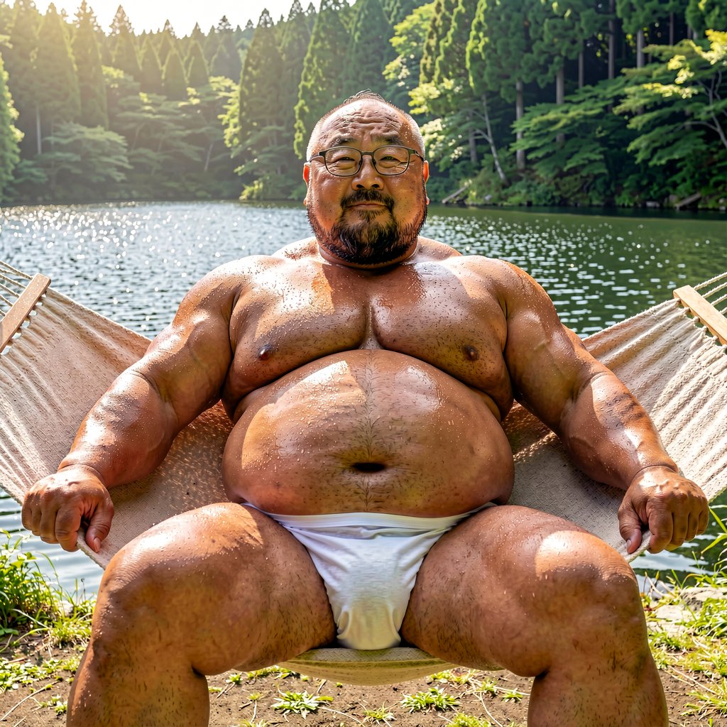generatemuscle's tweet photo. 湖畔の50代ガチデブ。
#ガチデブ #Bär #Gordito https://t.co/lAdgt26axl
