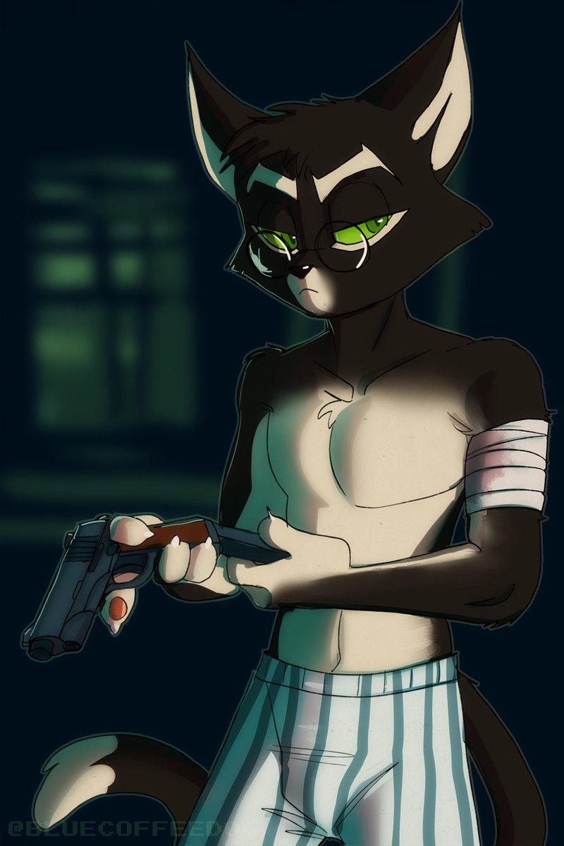 HitmanMarigold's tweet photo. ᅠ   `` Why wake me up in the middle of the night .ᐣ ``

〖 #SexySaturday 〗𓂃ෆ˚

✒ @/bluecoffeedog 🎨 https://t.co/ONN0PcEwd5