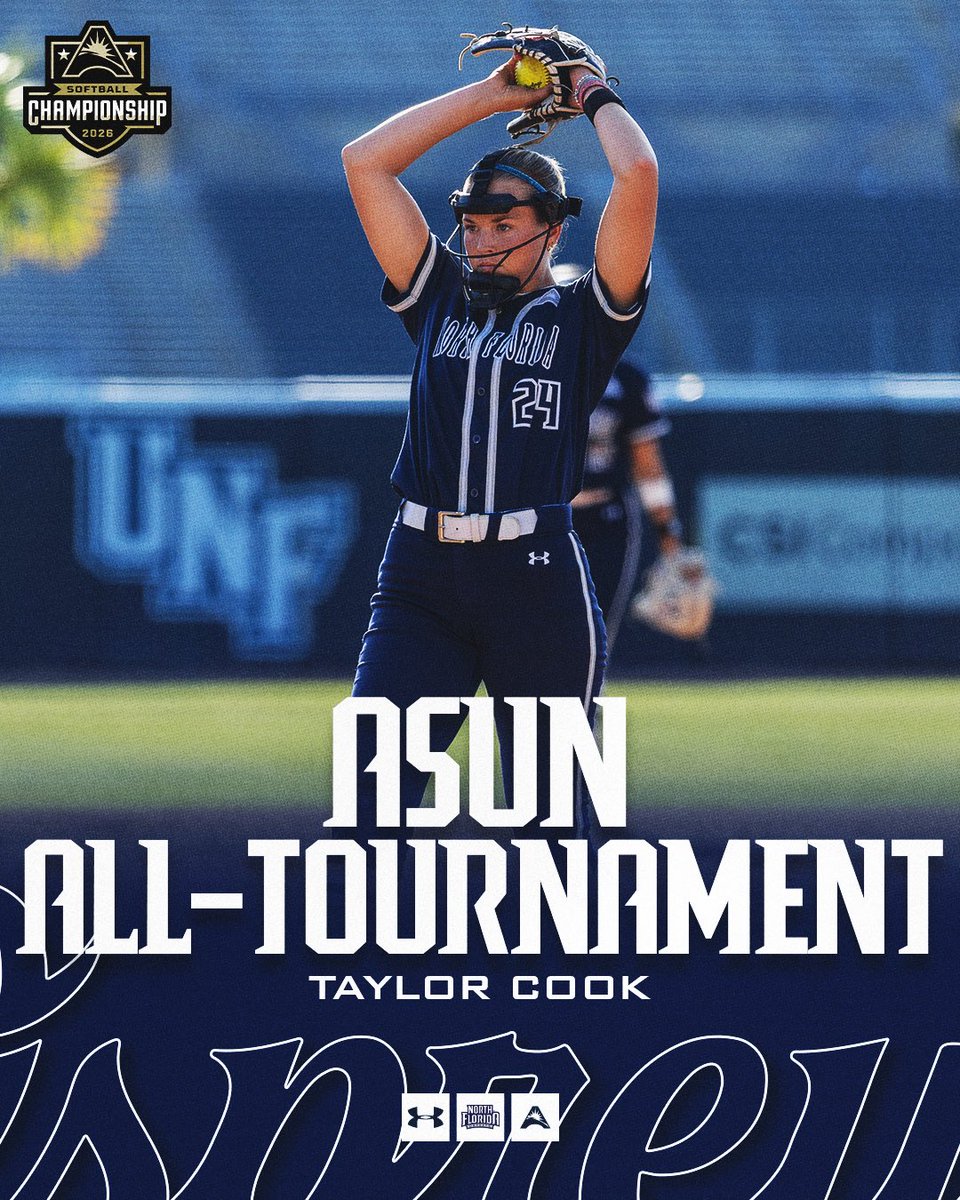 OspreySB's tweet photo. Congratulations to Taylor Cook for being named to the ASUN All-Tournament Team!

#SWOOP | @Taylorcook2024 https://t.co/0vcS5XsvSG