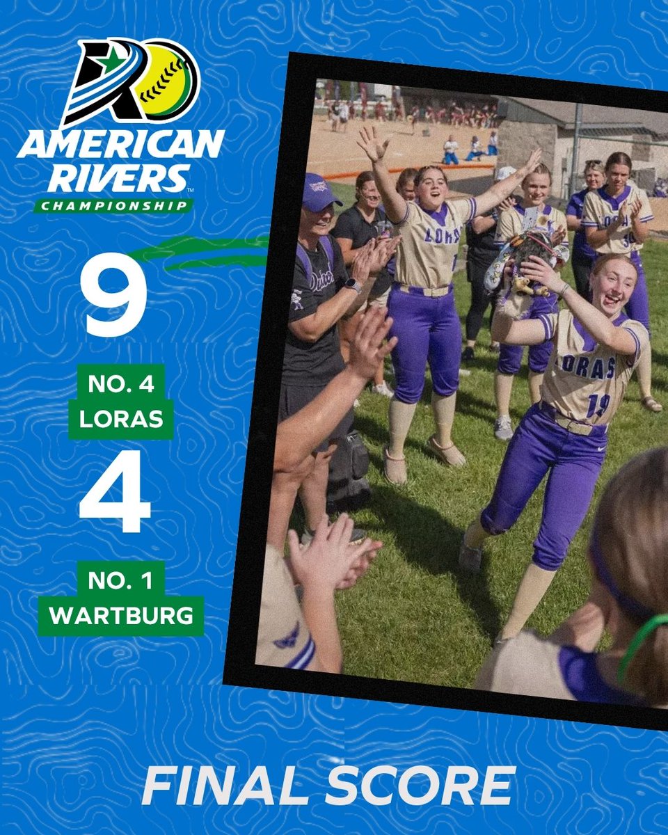 AmerRiversConf's tweet photo. 🥎: 𝗠𝗔𝗞𝗜𝗡𝗚 𝗔 𝗦𝗧𝗔𝗧𝗘𝗠𝗘𝗡𝗧. 

@LorasAthletics is headed to the championship game for the 𝙁𝙄𝙍𝙎𝙏 time in program history ‼️

#rollriversSB https://t.co/1XvDOe4Gvk