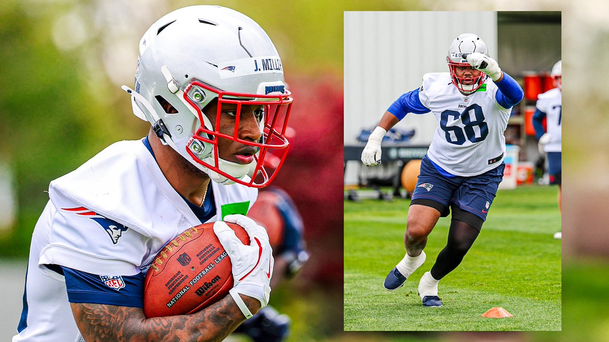 Patriots's tweet photo. The 2026 draft class is just getting started 😤

@newbalance | #NEPats https://t.co/NX9XxsEfwr