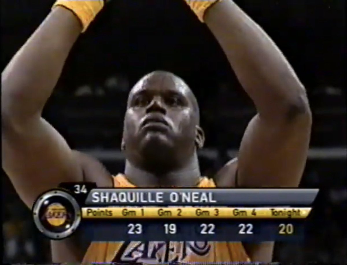 TigranMFM's tweet photo. For those who like posting Shaqs finals numbers to belittle Kobe’s legacy, here are  his number in 02 vs Spurs. A real opponent with real bigs. Kobe often outperformed Shaq in the west. #kobe #shaq #lakers #nba #lebron #jordan https://t.co/6h6i2EwWSD