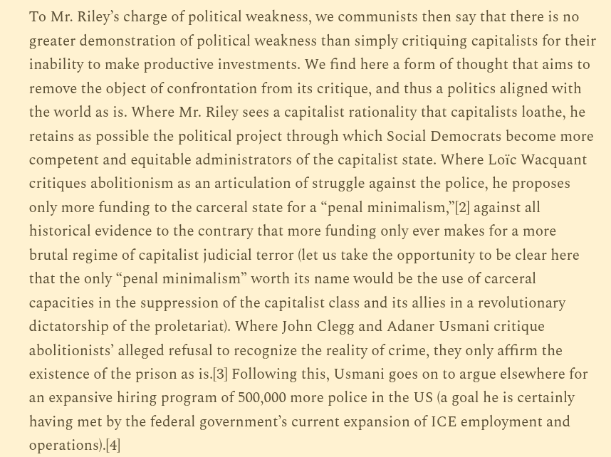 CatholicClod's tweet photo. Richard Hunsinger's strong rebuttal to Dylan Reily's piece in New Left Review, in which Hunsinger asserts that the only way we can discover capital's laws of motion is *through* the bloody struggle between slaves and masters, workers and capitalists (link below) https://t.co/yqZFtYVwRF