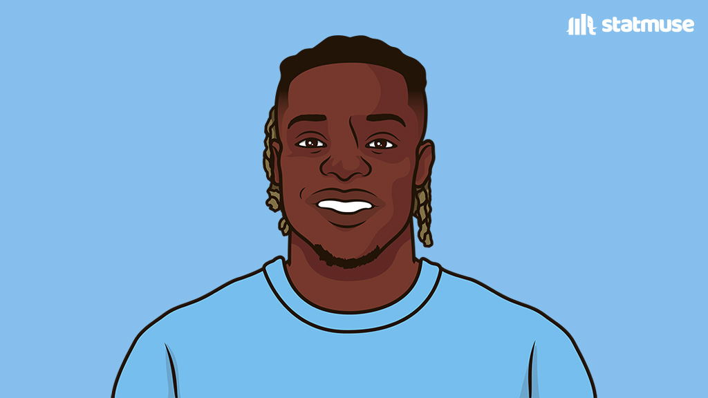 Jérémy Doku vs Brentford:

1 goal (most)
2 shots on target
2 big chances created (most)
4 shots
6 chances created (most)
6 successful take-ons (most)
19 touches in opponent's box (most)

The first player to put up those numbers in a PL match this decade.