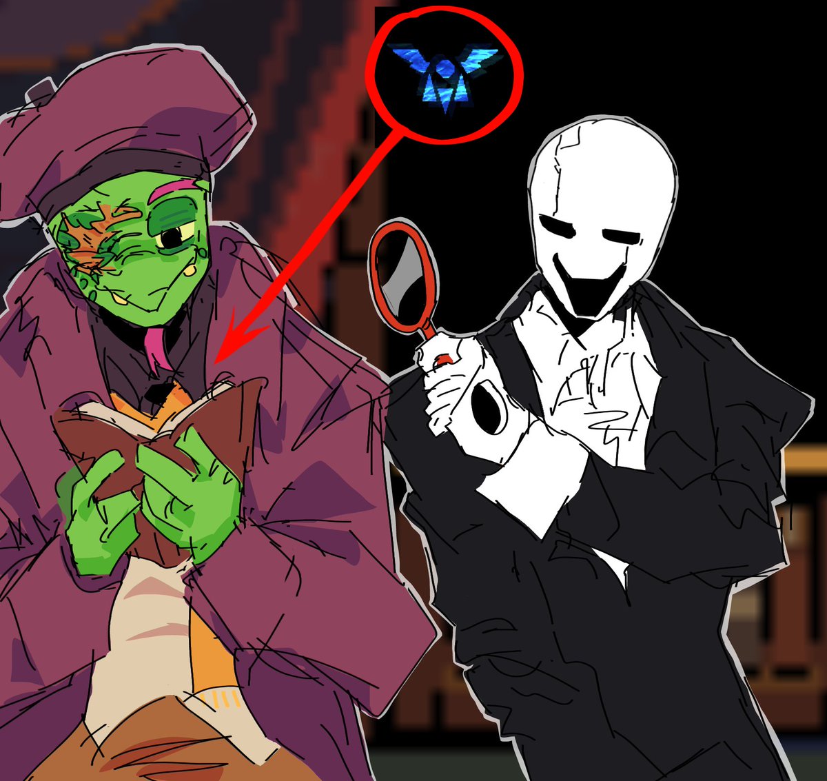 Illuminor Gaster tweet media