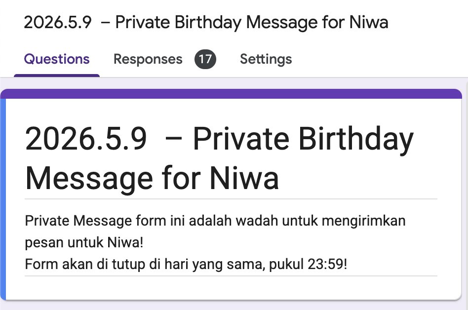 Niwa Yomiko✨PRE-DEBUT era tweet media