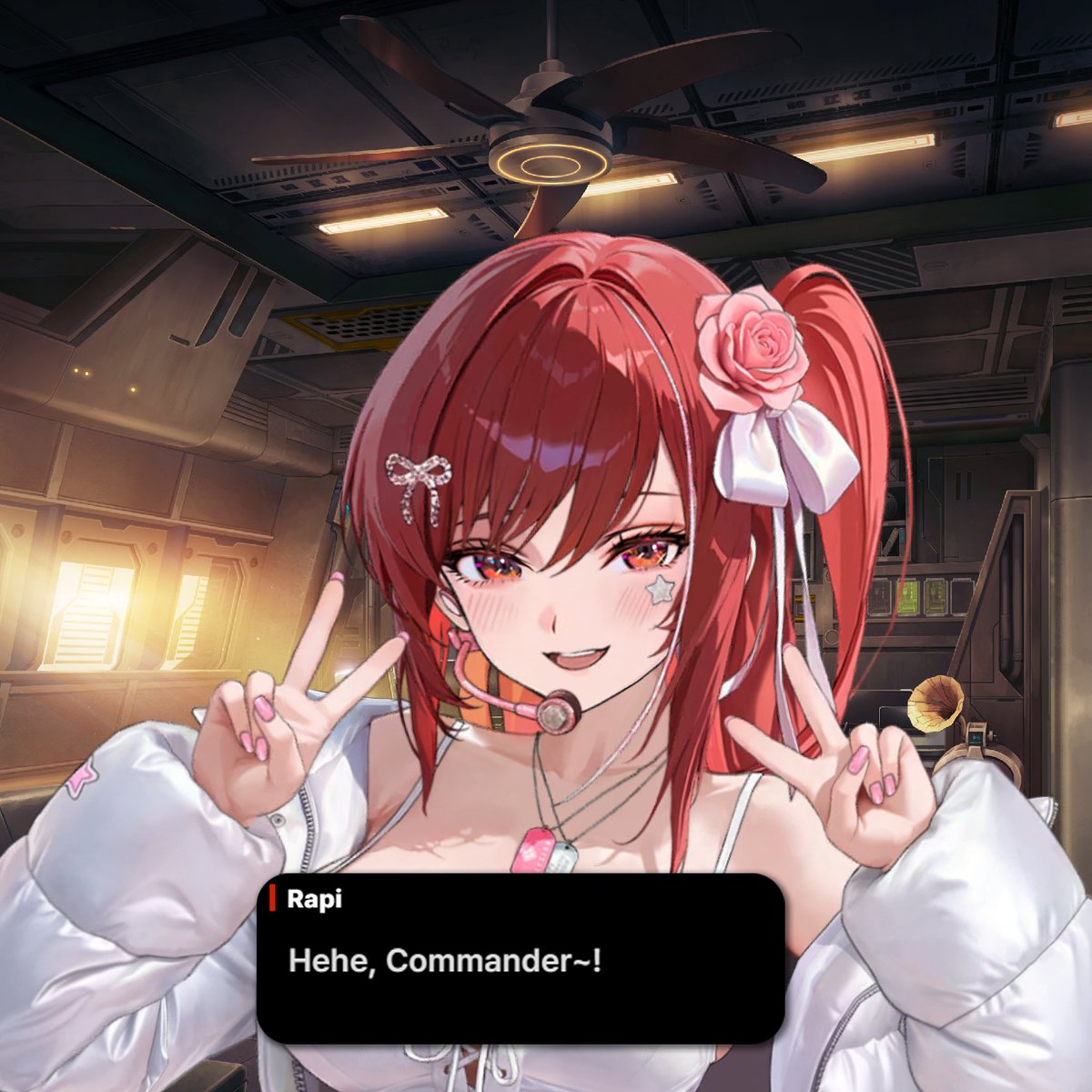 The bimbofication of Rapi.
Red Hood's dream has come true.