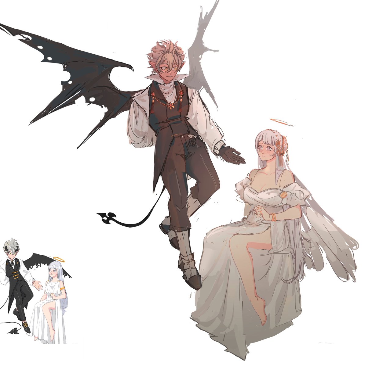 Devil x Angel² x ⛧.⋆♱