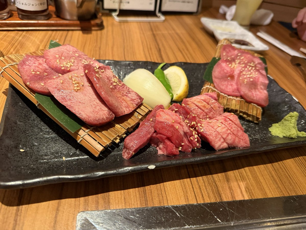 elli_tea's tweet photo. 2026/5/6（祝・水）、弾こう会とWSの後は、フミ子さんのオフ会で焼肉🥩に行きました。

焼肉久々！美味しかったです😋

#フミ子 さん
#オフ会 https://t.co/I190Sc9yCh