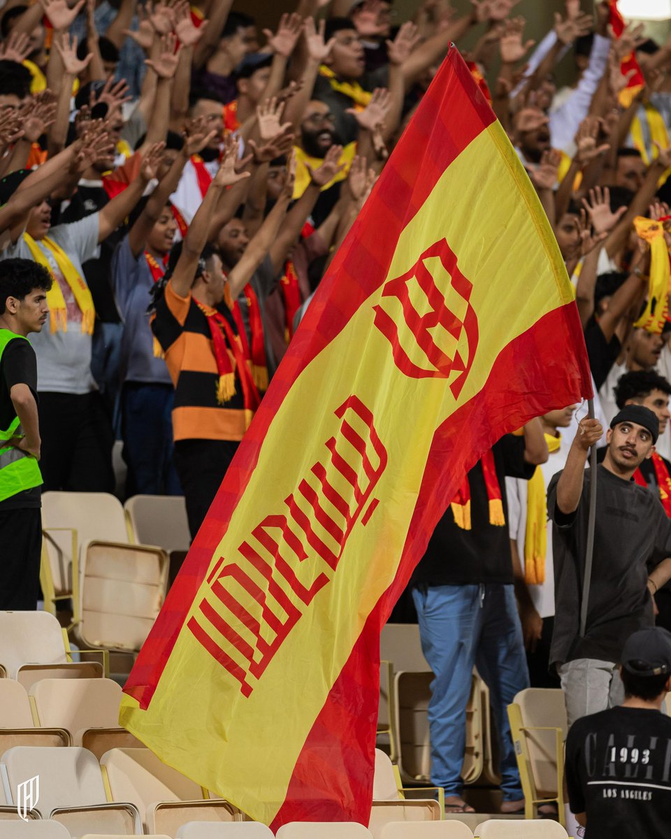 CurvaKnights's tweet photo. سنـد فرسـان "الخُبـر" .. في كل مدينـة 💛❤️

#الفيحاء_القادسية | #دوري_روشن_السعودي https://t.co/sHt4pV0zwF