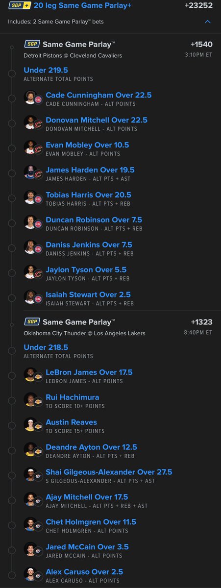 BIG BOARD BETS tweet media