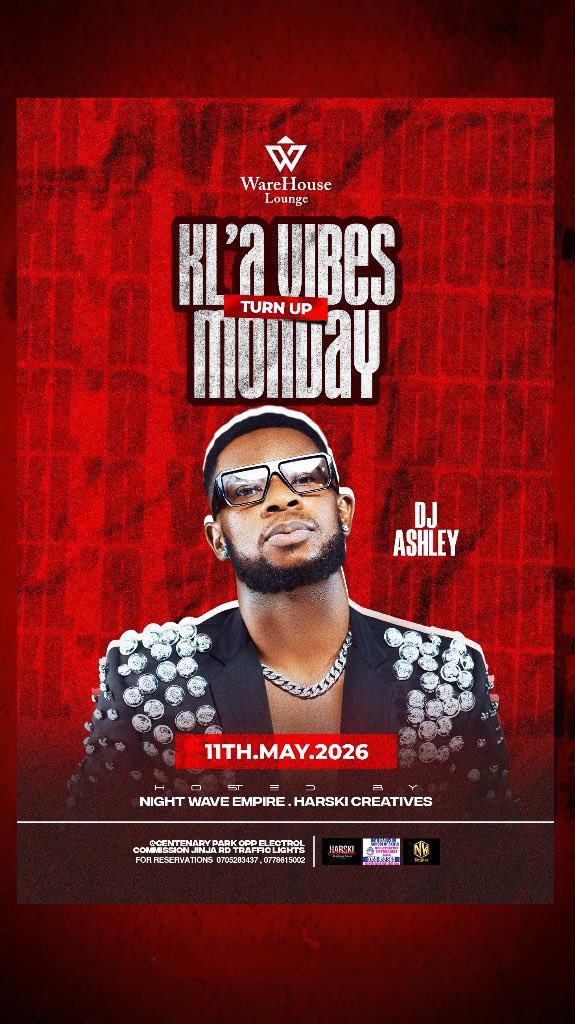 PLOT_08's tweet photo. If it’s Monday, it’s Warehouse. 🥂
KLA vibes all night long. Dont miss out this coming Monday … Exceptional vibes Guaranteed👊🔥
 
@WareHouseLUg @mr_eventc @DjShiru @djashley @CarskyT 
#KLAVibesMonday #WarehouseLounge #MondayTurnUp #KampalaNights #CentenaryPark #NightlifeUG https://t.co/Ddnbz0qaQ8