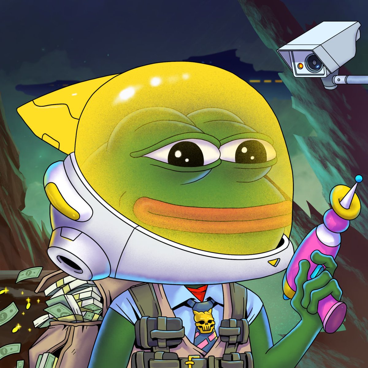 GN Explorers 🚀

Some Pepe Explorers are true CIA agents, carrying cash to buy rare spacecrafts across the galaxy. 👽💸✨

I’m not replying to your DMs on X about the WL right now because I’ll be on a flight tomorrow. But no worries at all, there are still weeks left before the