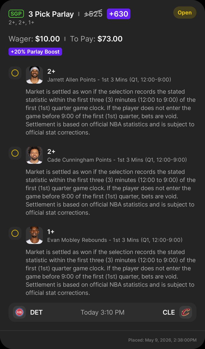 ChefBetLocks's tweet photo. Quick start needed for this one!
#Gambling𝕏 #NBA
 https://t.co/tIMN3z8IXe https://t.co/oMZ2Z1uwon