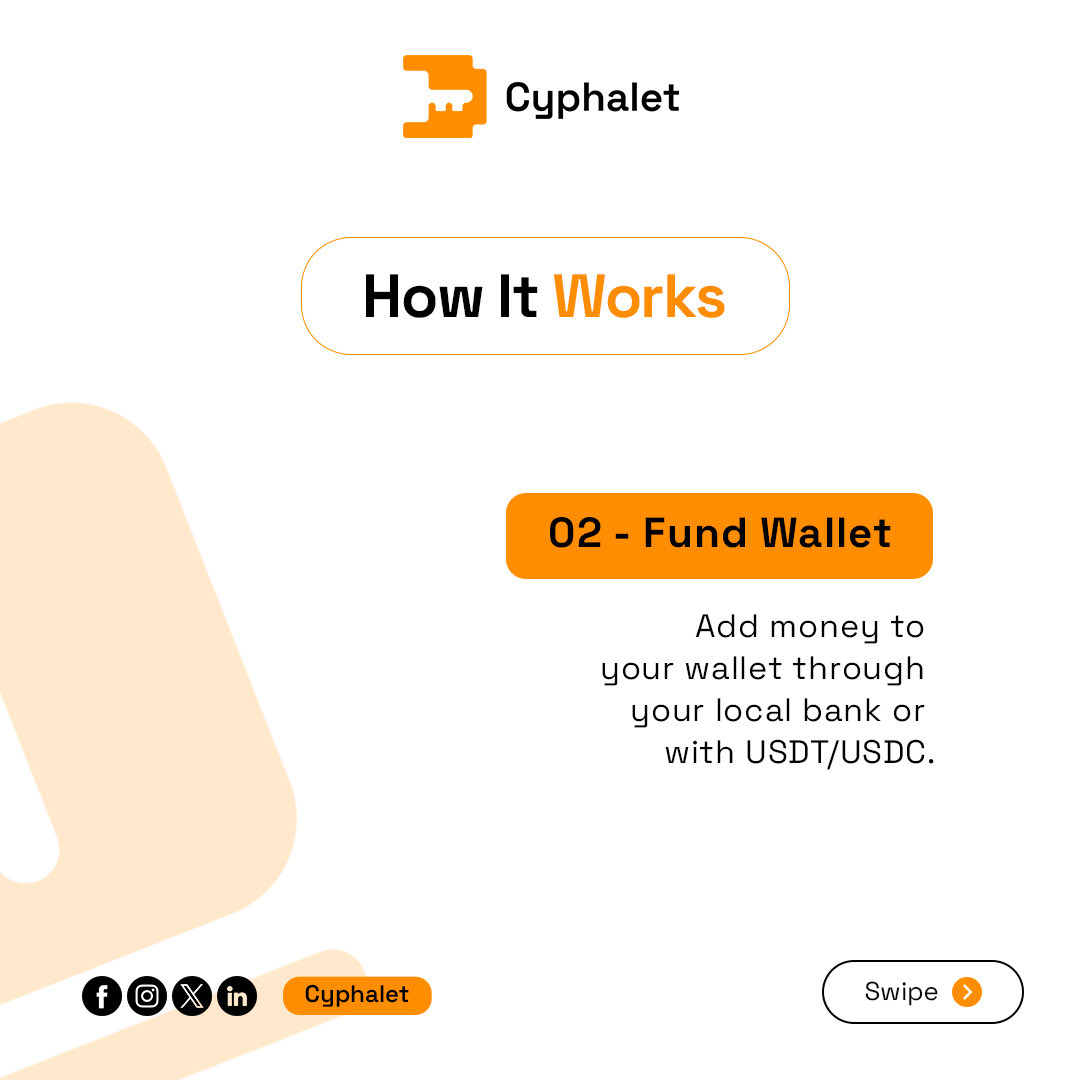 Cyphalet's tweet photo. How it works? Simple. 👌🌍

From creating your account to sending money across borders, Cyphalet makes global payments fast, secure, and stress-free.

#Cyphalet #HowCyphaletWorks #GlobalPayments #CrossBorderPayments #SendMoney #Fintech #InternationalTransfers #CurrencyExchange https://t.co/WKuq2nJKbE