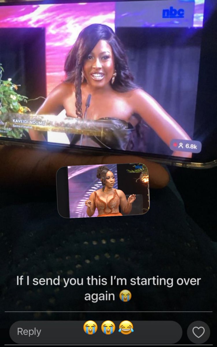 aryuhappy's tweet photo. people have already started 🤣🤣🤣
#MissNamibia https://t.co/XyQvmIzhfi