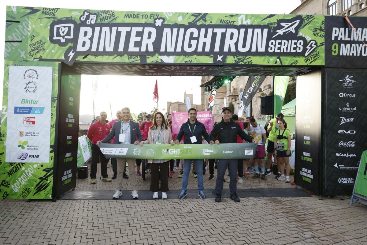 Binter NightRun tweet media