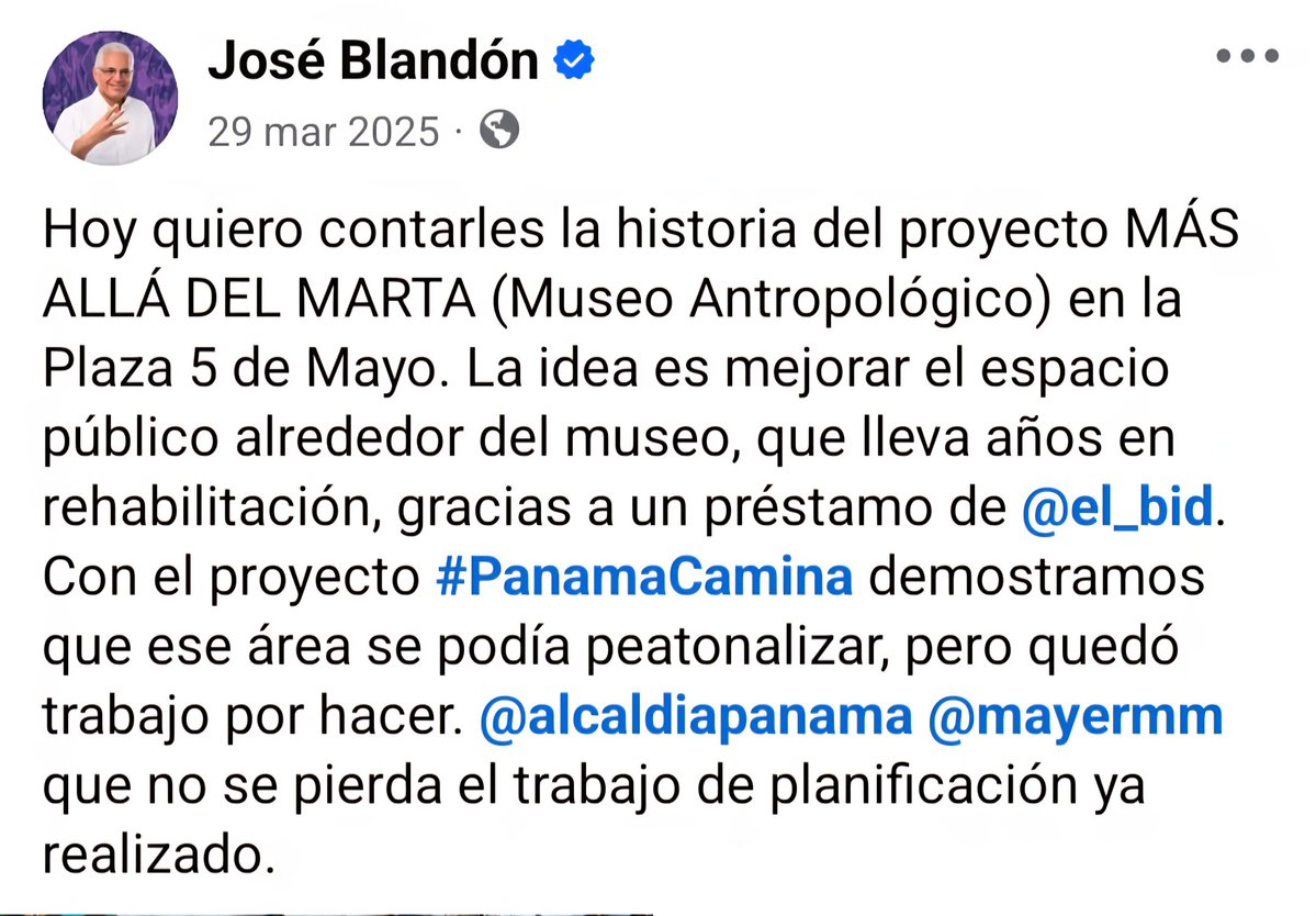 José Isabel Blandón tweet media