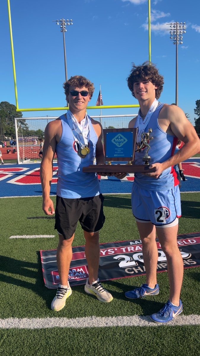 SawyerPettit's tweet photo. First Track State Championship in school history!!!! 
@TriCountyAcad @CoachJesseWard 
#4x4squad https://t.co/byXPrtEXkZ