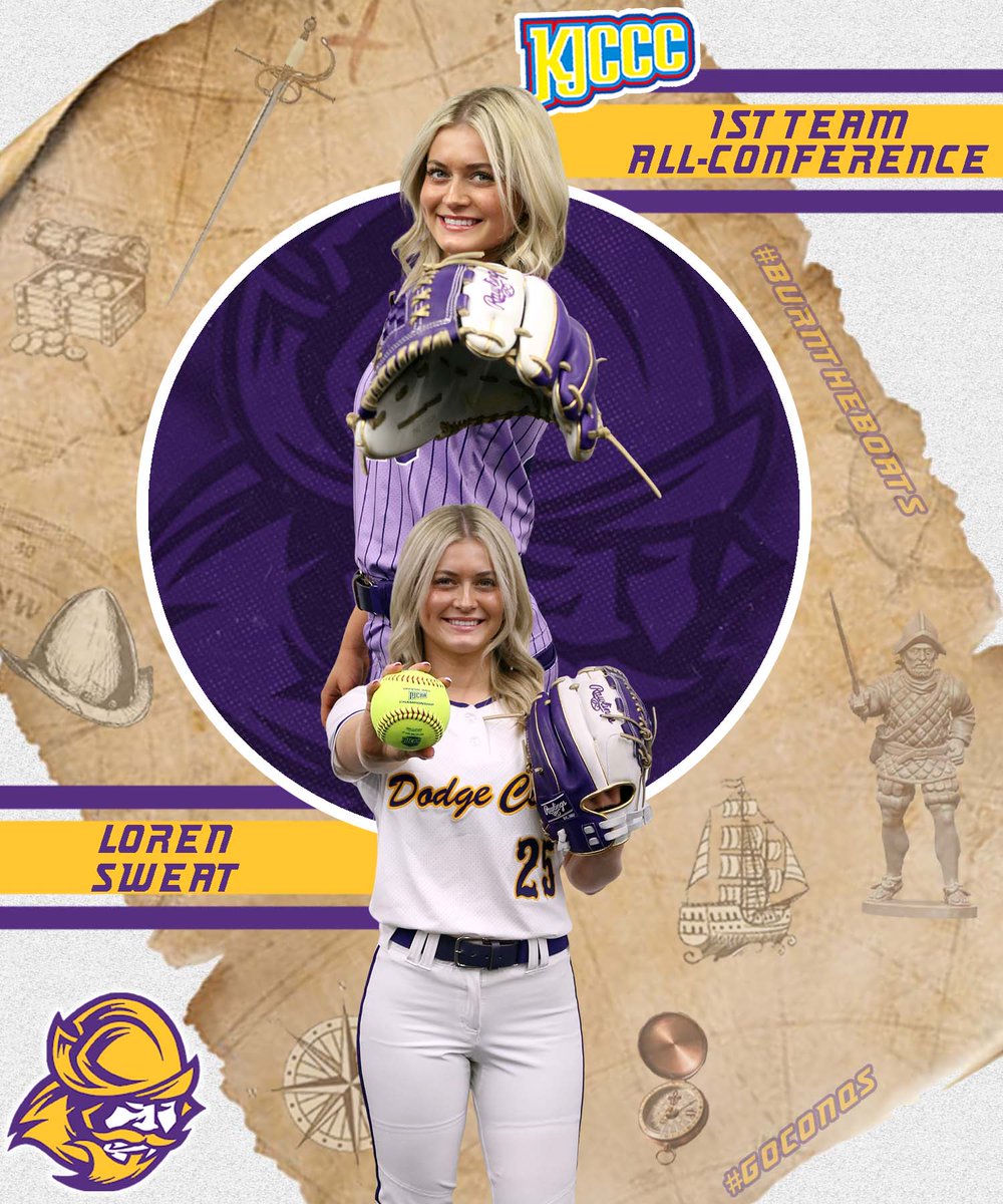 GoConqs's tweet photo. 🥎Softball | #GoConqs

🥎Loren Sweat
🏆1st Team All-KJCCC
🥎Outfield
🏡Derby, KS

🥎Season Stats: .406 AVG, 58 hits, 55 RS, 41 RBI, 21 BB, 17 2B, 7 HR, &amp; 11 SB #BurnTheBoats https://t.co/hdrFa8MQtW