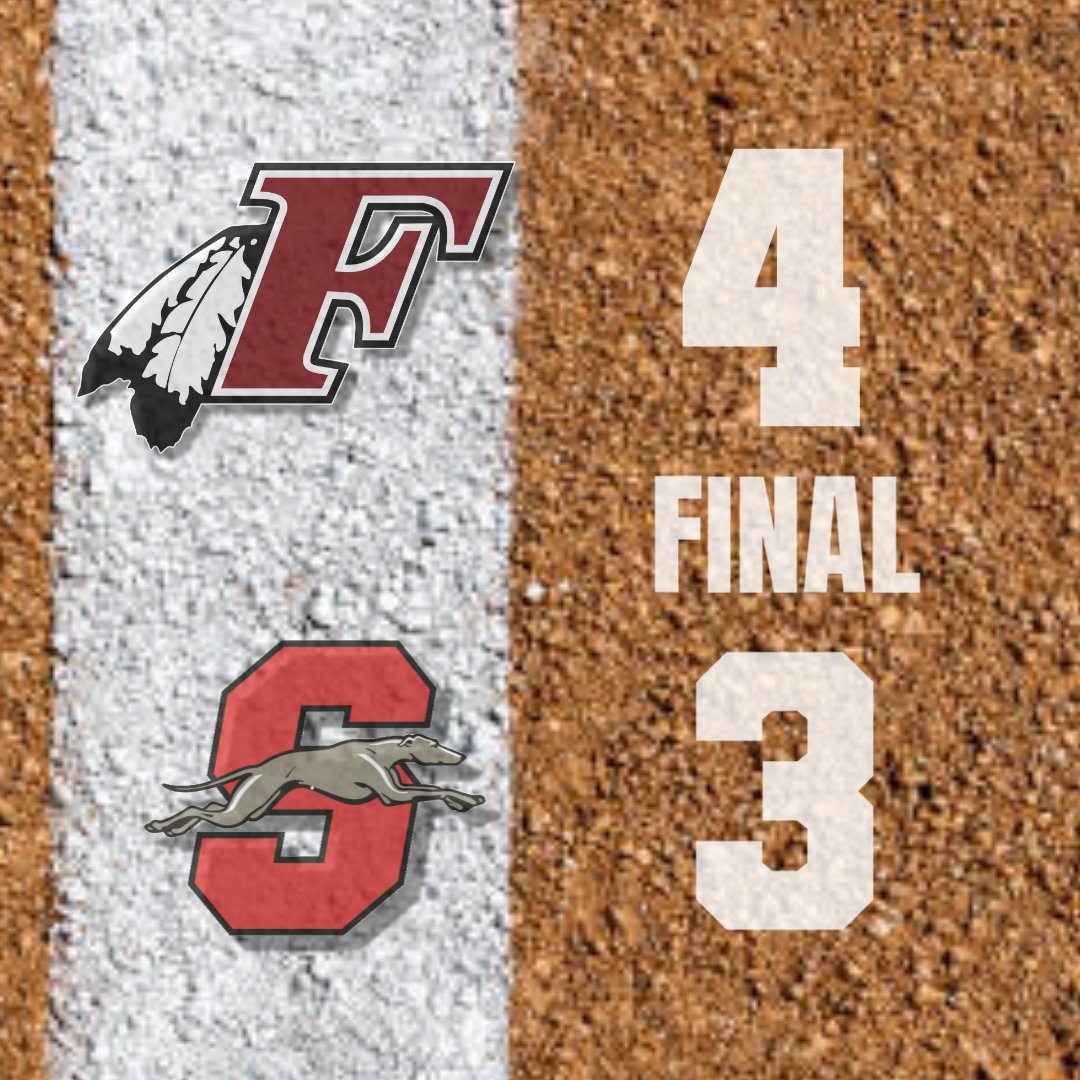 MFallsBaseball's tweet photo. The FALLS boys WALK IT OFF AGAIN in the bottom of the 7th inning on a bases loaded passed ball to defeat Shorewood 4-3 at Trenary!! https://t.co/Alqz6r7MXc