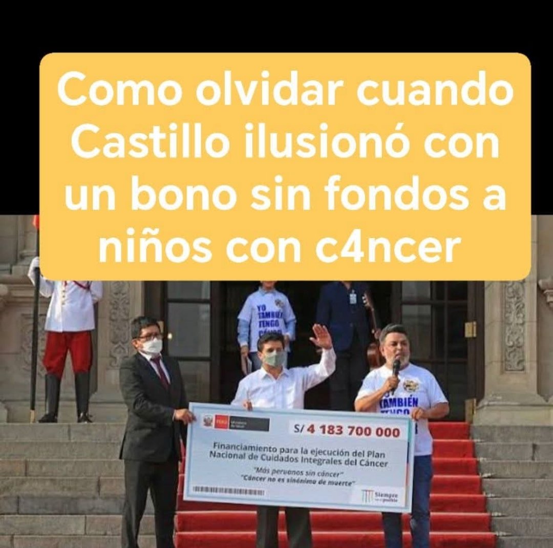 Se cumplen 4 años de la única obra de Castillo.
Aunque lamentablemente era más falsa que su Tesis.