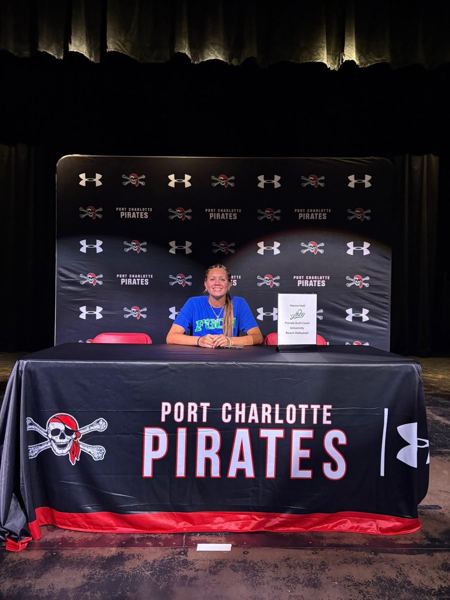 PCHSPiratesVB's tweet photo. On Tuesday, we celebrated the signing of Hanna Hall to Florida Gulf Coast University. Hanna will continue her beach volleyball career with the Eagles 🦅💚 We are so proud of you! #WingsUp https://t.co/To2peM8WTT