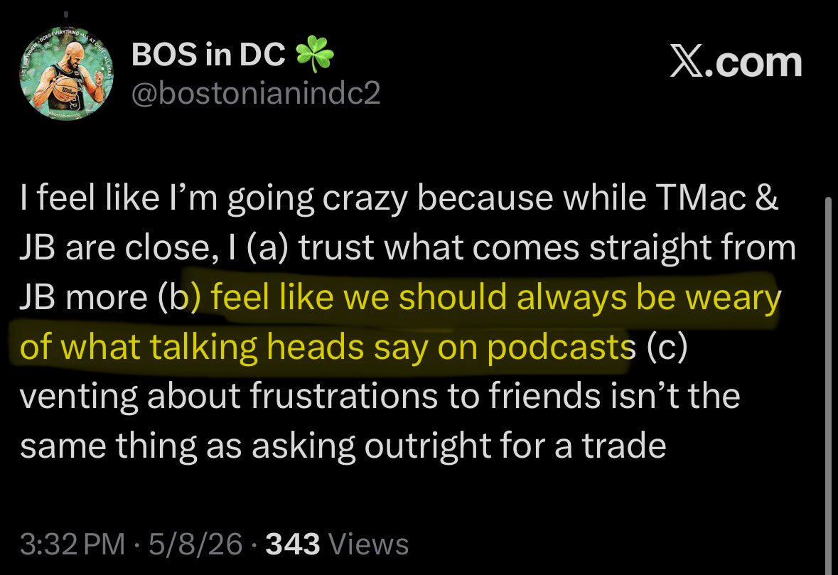 BOS in DC ☘️ tweet media