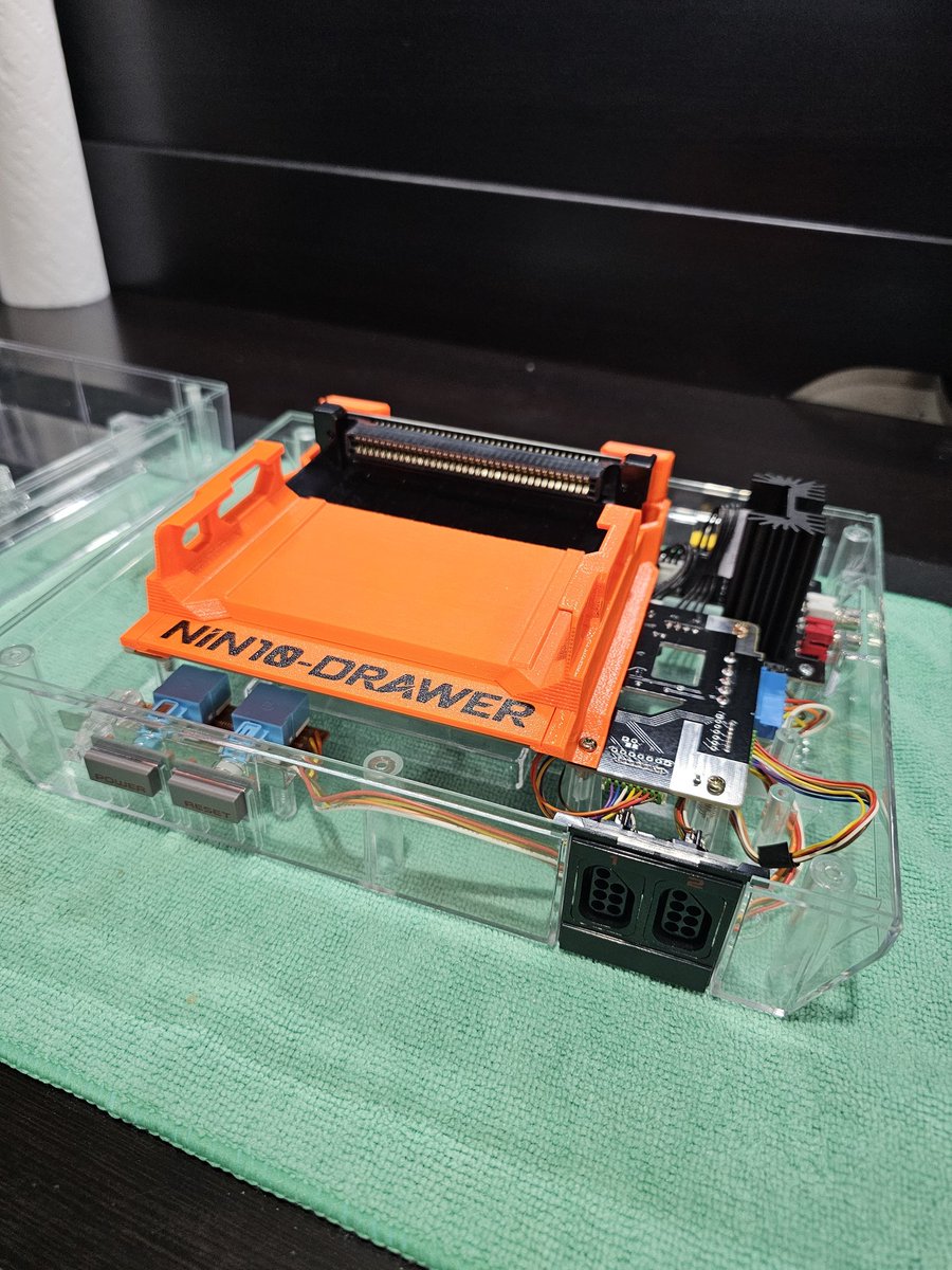 TiFiGaming's tweet photo. Super happy with how this turned out. Finally got some time to add my Nin10drawer. Thank you @BlueShell3D https://t.co/9ZhC5YUssT